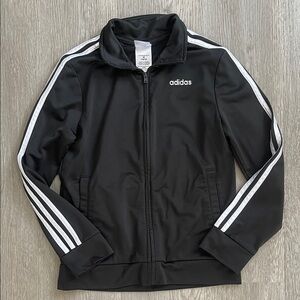 Kids Adidas Classic Black Jacket